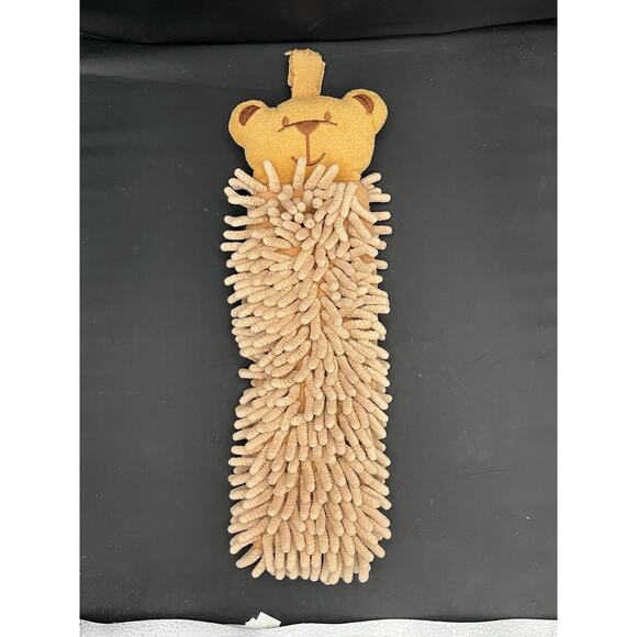 NORWEX KIDS PET ~ BEAR ~ MICROFIBER CLOTH HAND TOWEL W/BACLOCK®️ - Picture 1 of 2